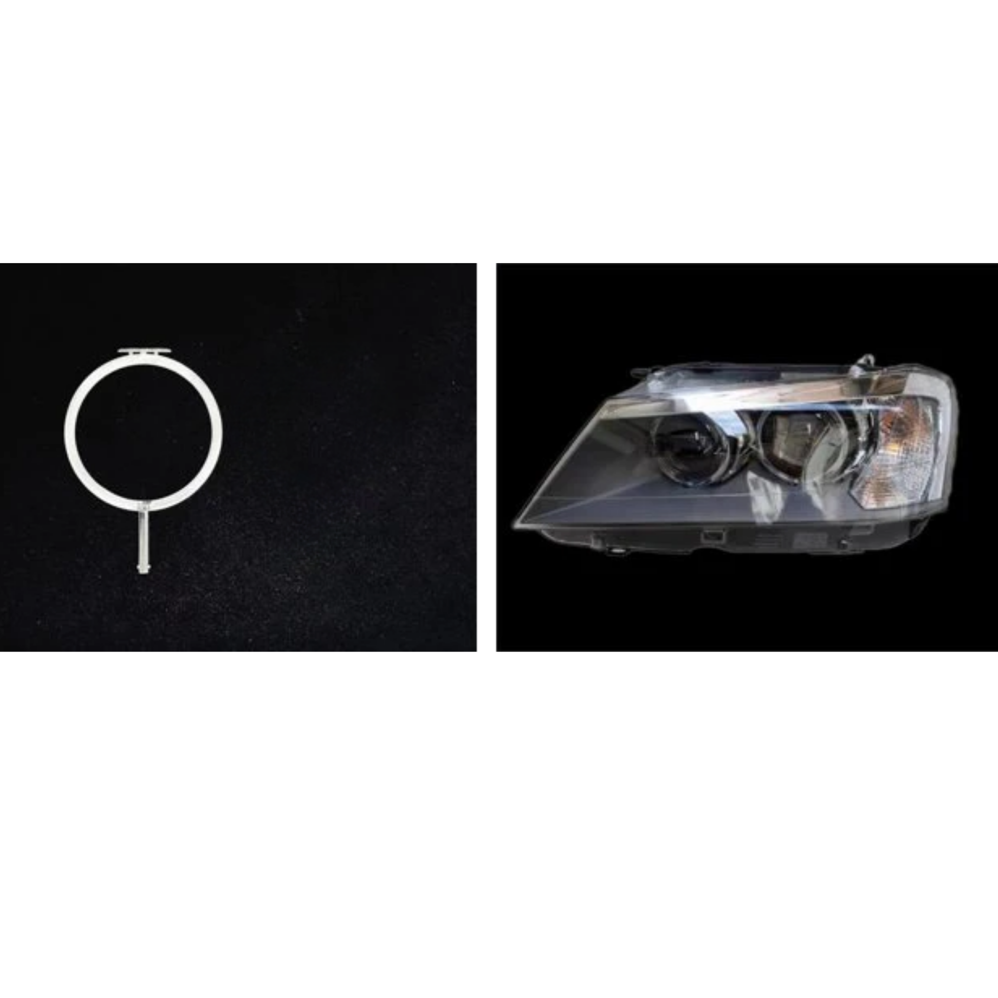 Left DRL Lamp Tube for BMW X3 F25 (2011-2013) Pre-Facelift (Large) 1 Pc Per Headlight