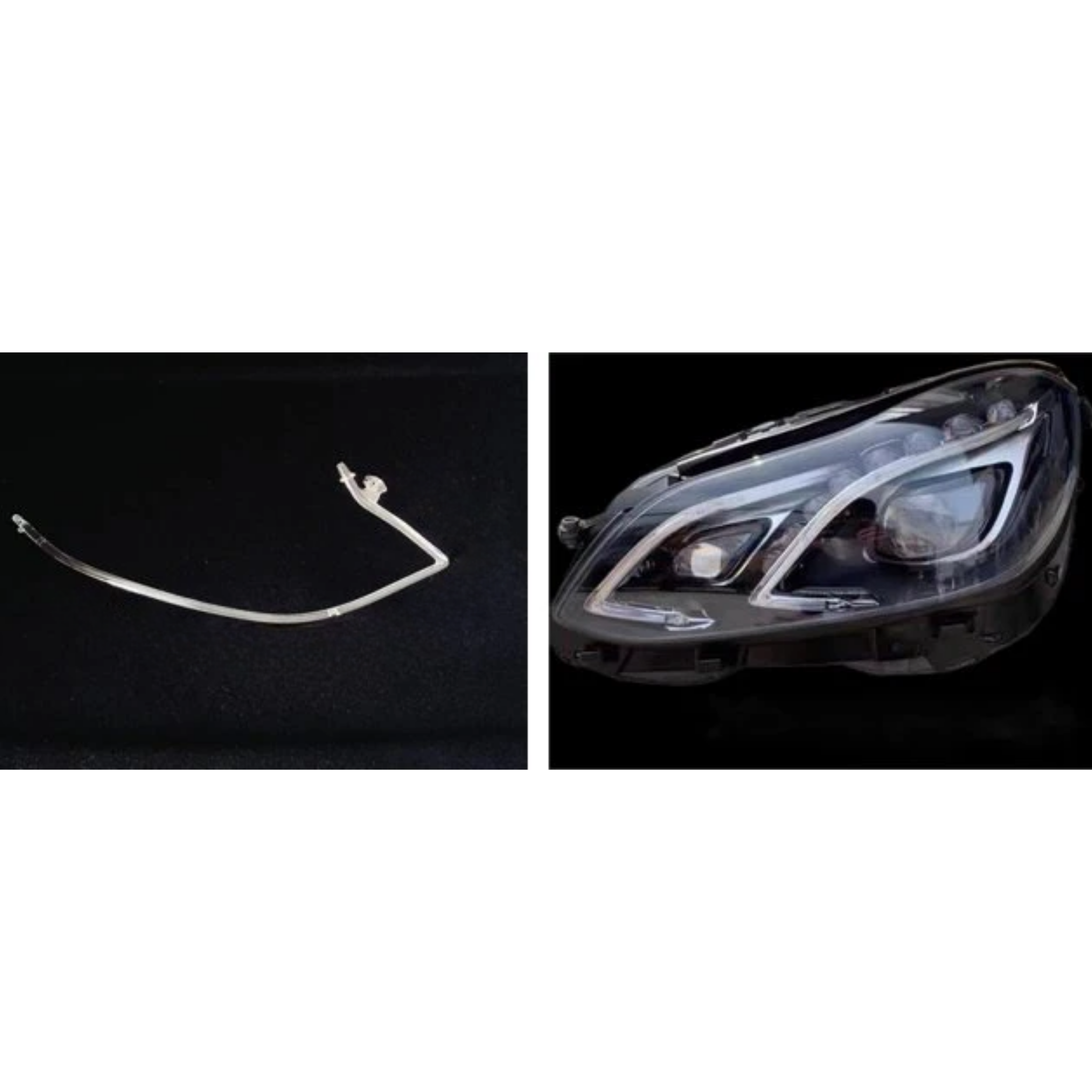 Left DRL Lamp Tube for MERCEDES-BENZ E-CLASS W212 (2014-2015) Long 1 Pc Per Headlight