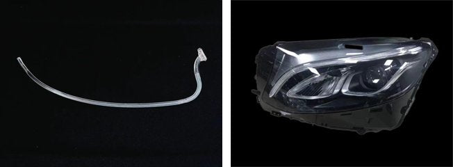 Left DRL Lamp Tube for MERCEDES-BENZ GLC W253 (2016-2019) 1 Pc Per Headlight