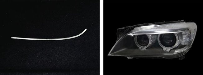 Left DRL Light Guide Strip for BMW 7 SERIES F01 (2009-2015) 1 Pc Per Headlight
