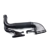 Left Front Air Intake Hose for MERCEDES-BENZ ML-CLASS W166 (2012-2015) in Black color Rubber