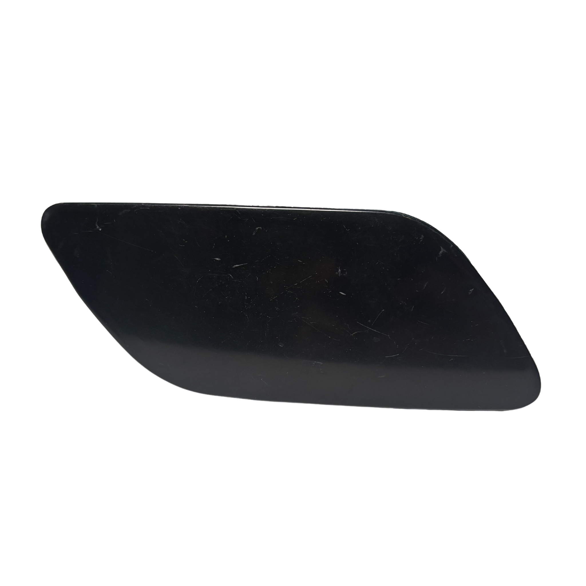 Left Headlight Washer Cap for AUDI A6 4G (2010-2019) in Black color Primed