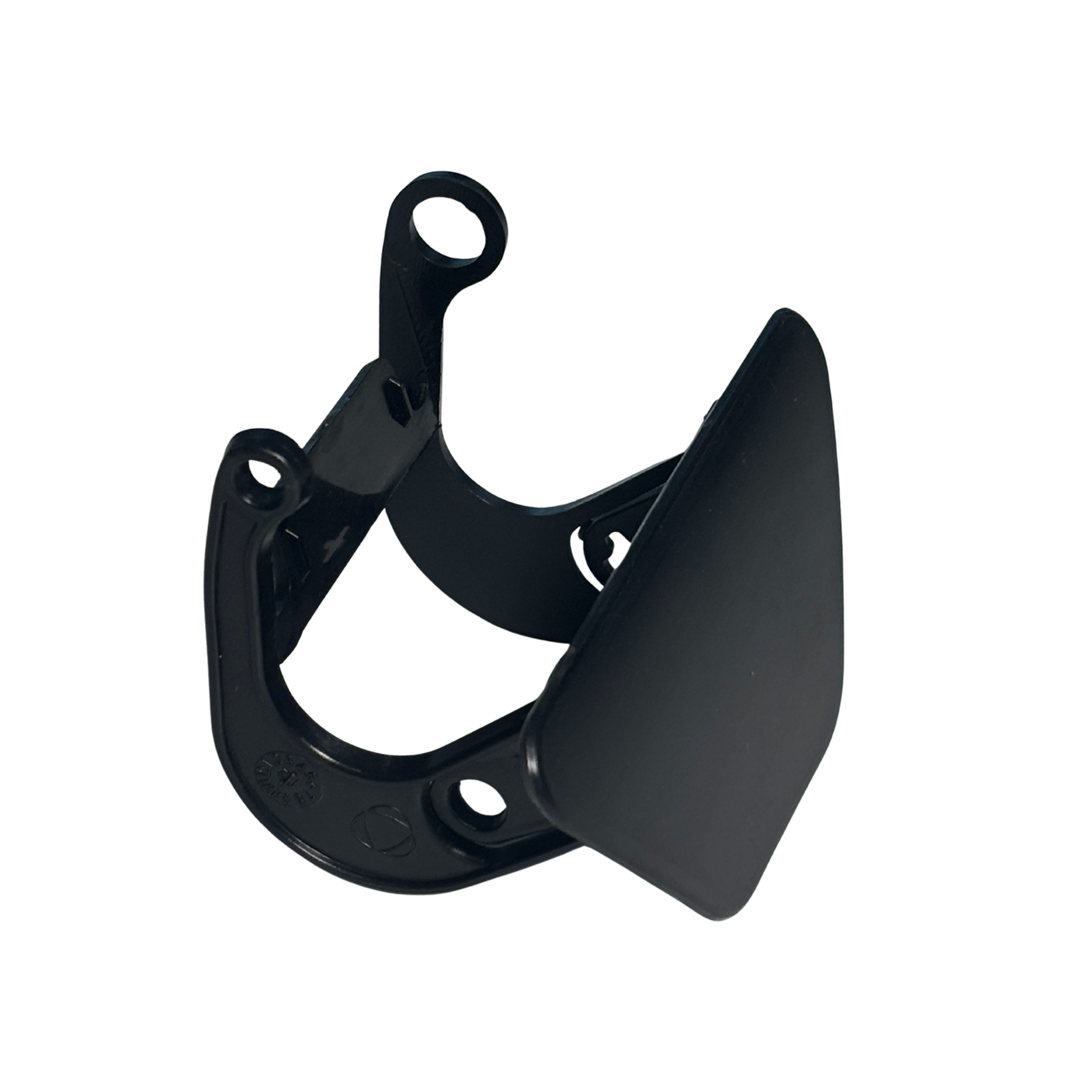 Left Headlight Washer Cap for BMW 5 Series E60 (2007-2009) in Black color