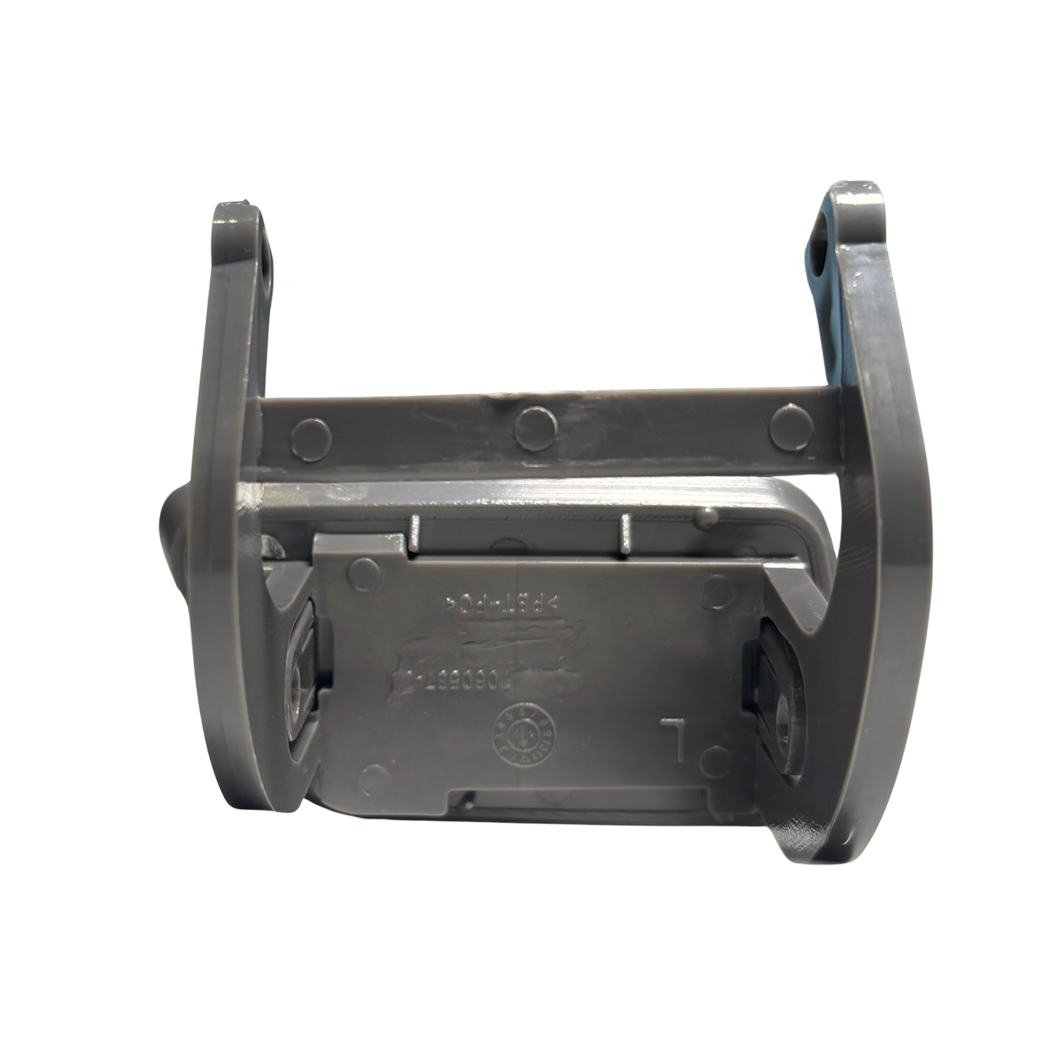 Left Headlight Washer Cap for BMW 5 Series E60 (2007-2009) in Gray color