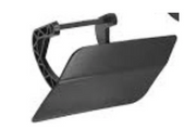 Left Headlight Washer Cap for MERCEDES-BENZ C-CLASS W204 (2007-2014) in Black color Primed