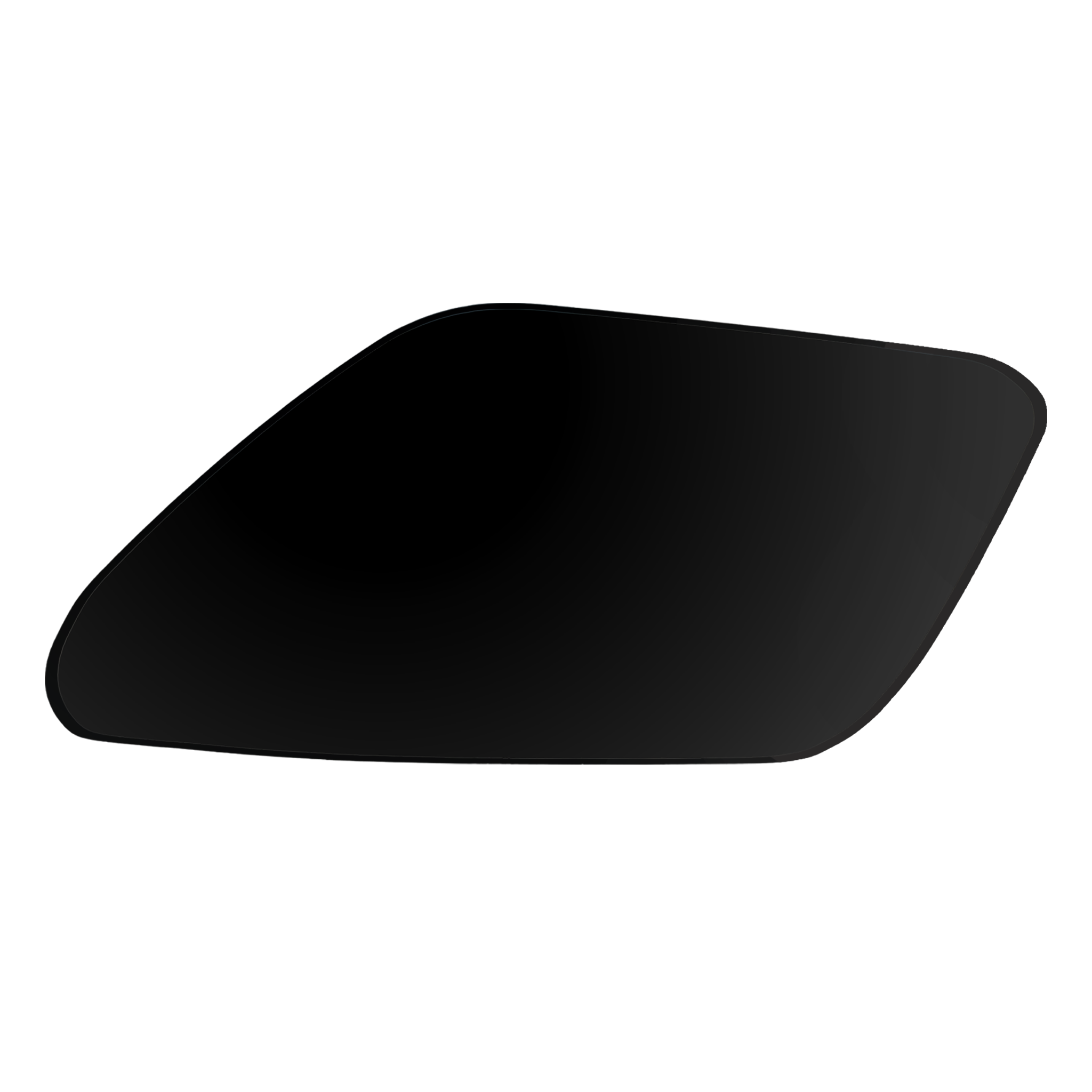 Left Headlight Washer Cap for VOLVO S60 134 (2010-2019) in Black color