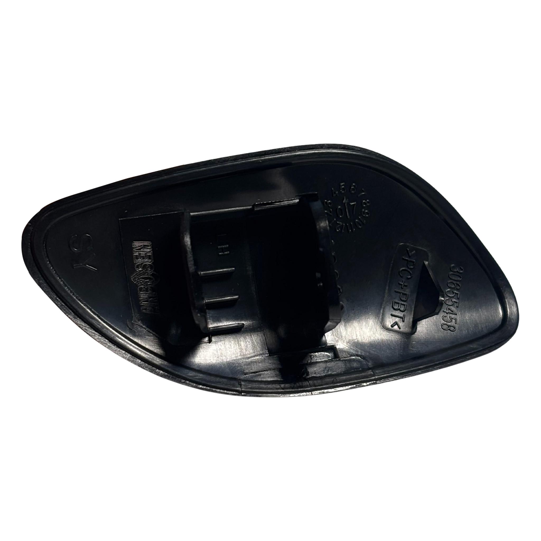 Left Headlight Washer Cap for VOLVO S80 124 (2007-2016) in Black color