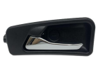 Left Interior Door Pull Handle Assembly Model A for MERCEDES-BENZ G-CLASS W463 (2008-2022) in Black color Polished Chrome