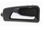Left Interior Door Pull Handle Assembly Model B for MERCEDES-BENZ G-CLASS W463 (2008-2022) in Black color Polished Chrome