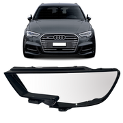 Left (Passenger Side) Headlight Lens for Audi A3 (2016-2019)_4