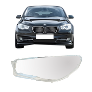 Left (Passenger Side) Headlight Lens for BMW 5 SERIES GRAN TURISMO F07 (2009-2019) Xenon