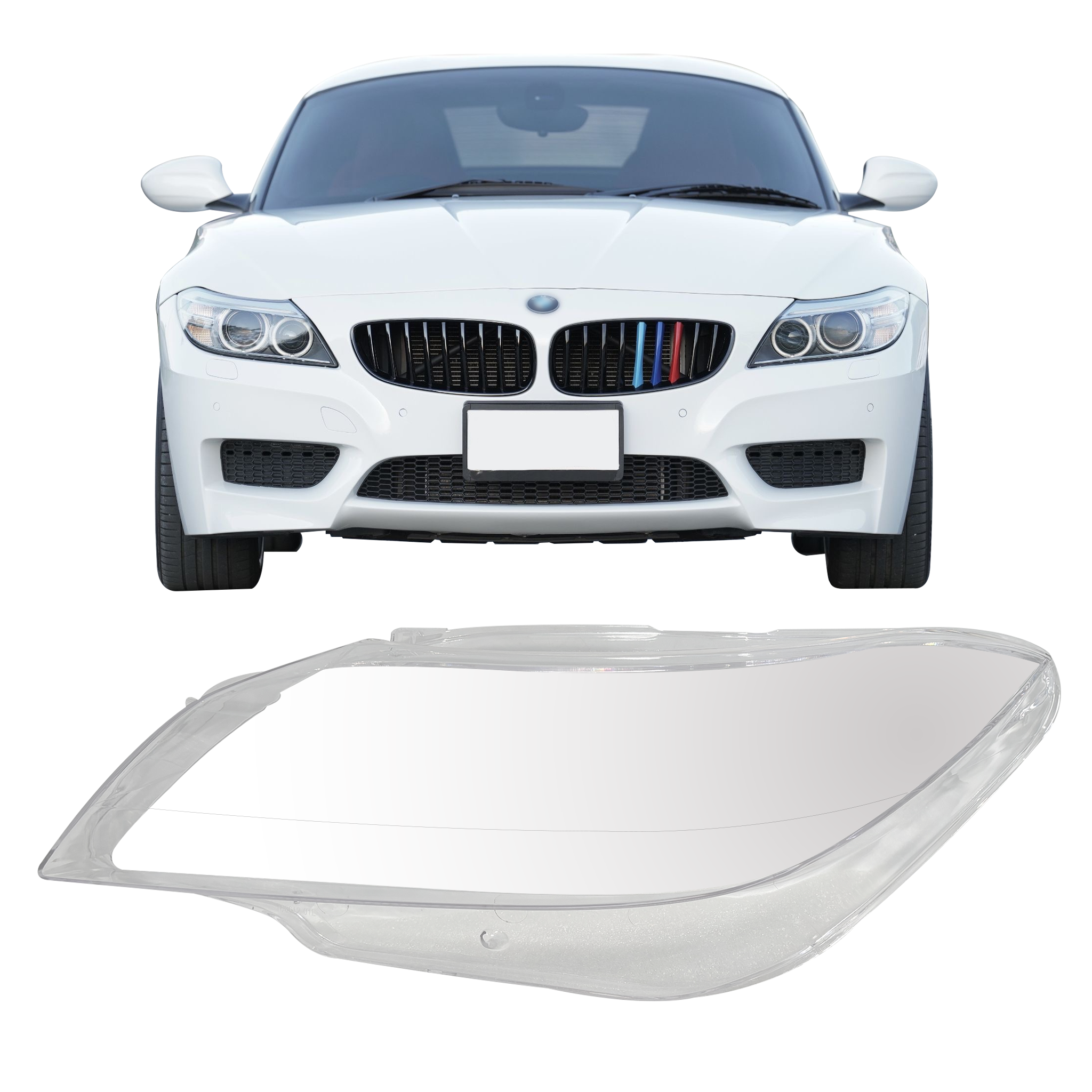 Left (Passenger Side) Headlight Lens for BMW Z4 E89 (2009-2016)