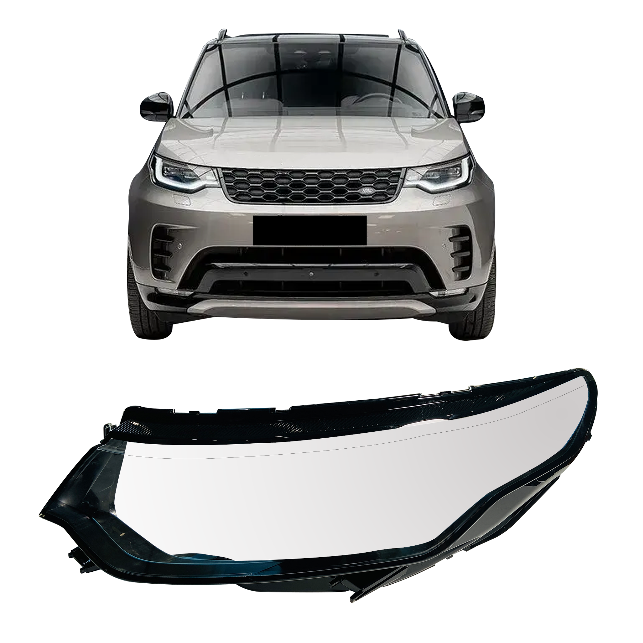 Left (Passenger Side) Headlight Lens for LAND ROVER DISCOVERY SPORT L550 (2014)