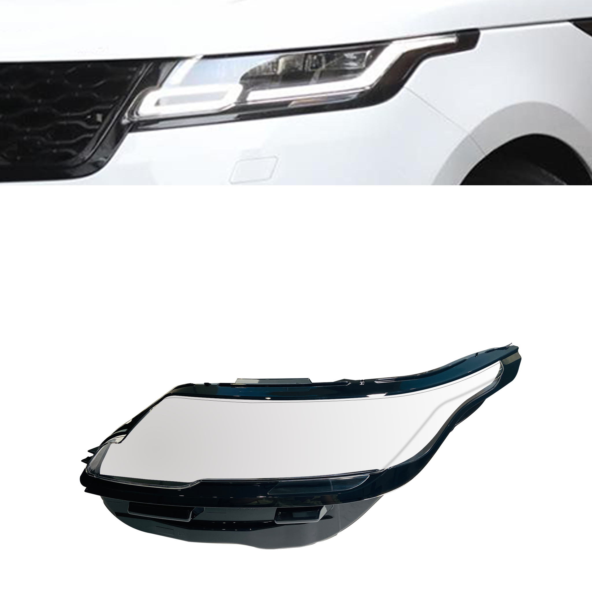 Left (Passenger Side) Headlight Lens for LAND ROVER RANGE ROVER VELAR L560 (2017)