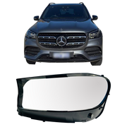 Left (Passenger Side) Headlight Lens for MERCEDES-BENZ GLS X167 (2020-2022)