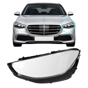Left (Passenger Side) Headlight Lens for MERCEDES-BENZ S-CLASS W223 (2021-2026)