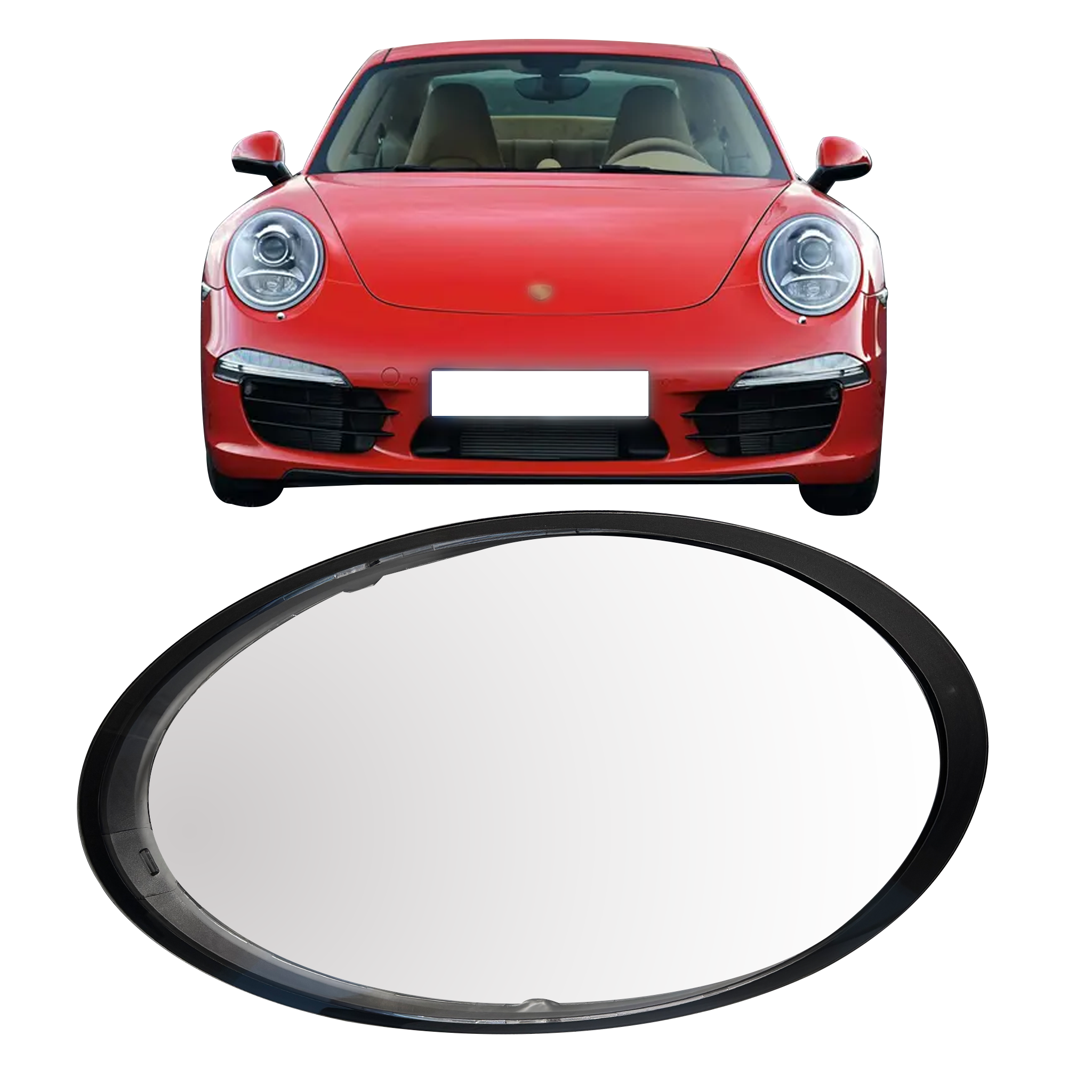 Left (Passenger Side) Headlight Lens for PORSCHE 911 991 (2011-2020)