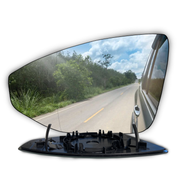 Left (Passenger Side) Rear View Mirror Glass For Audi A6(2016-2024) (Double Curvature)_3