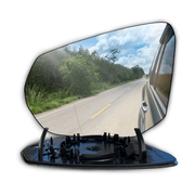 Left (Passenger Side) Rear View Mirror Glass For Audi Q2 (2016-2024) (Double Curvature)_3