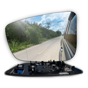 Left (Passenger Side) Rear View Mirror Glass For Audi S3 (2018-2024) (Double Curvature)_3