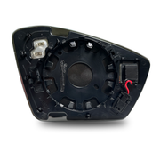 Left (Passenger Side) Rear View Mirror Glass With Blind Spot Detection for Skoda Superb III (2015-2022) With Plastic Frame_03