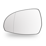 Left (Passenger Side) Rear View Mirror Glass for MERCEDES-BENZ GLC X254 (2022-2025) with Blind Spot Detection and Double Curvature