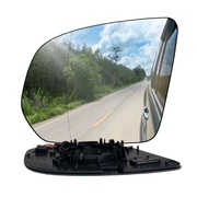 Left (Passenger Side) Rear View Mirror Glass with Blind Spot Detection for Mercedes GLE W167 (2020-2024) (Double Curvature)_3