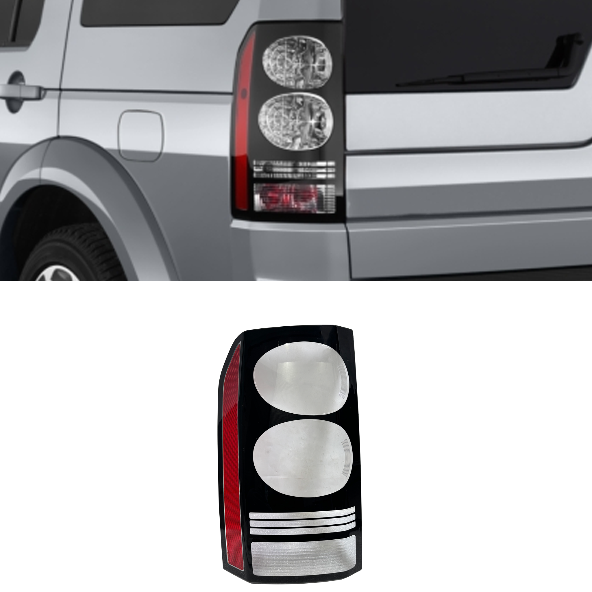 Left (Passenger Side) Tail Lamp Cover for LAND ROVER DISCOVERY L319 (2009-2018)
