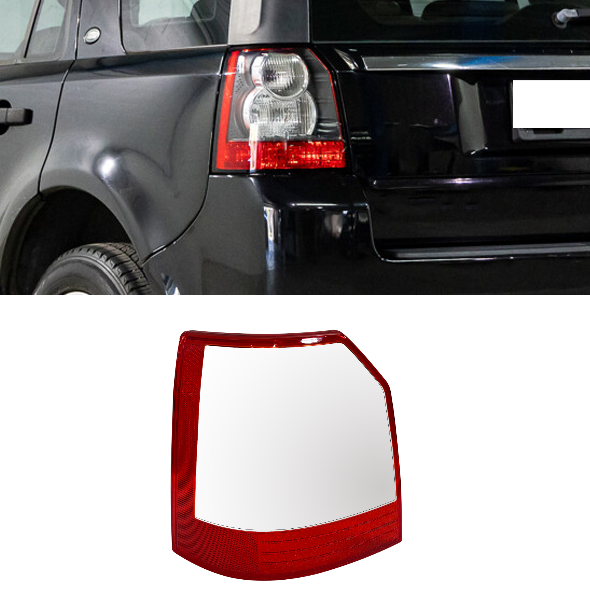 Left (Passenger Side) Tail Lamp Cover for LAND ROVER FREELANDER 2 L359 (2006-2012)