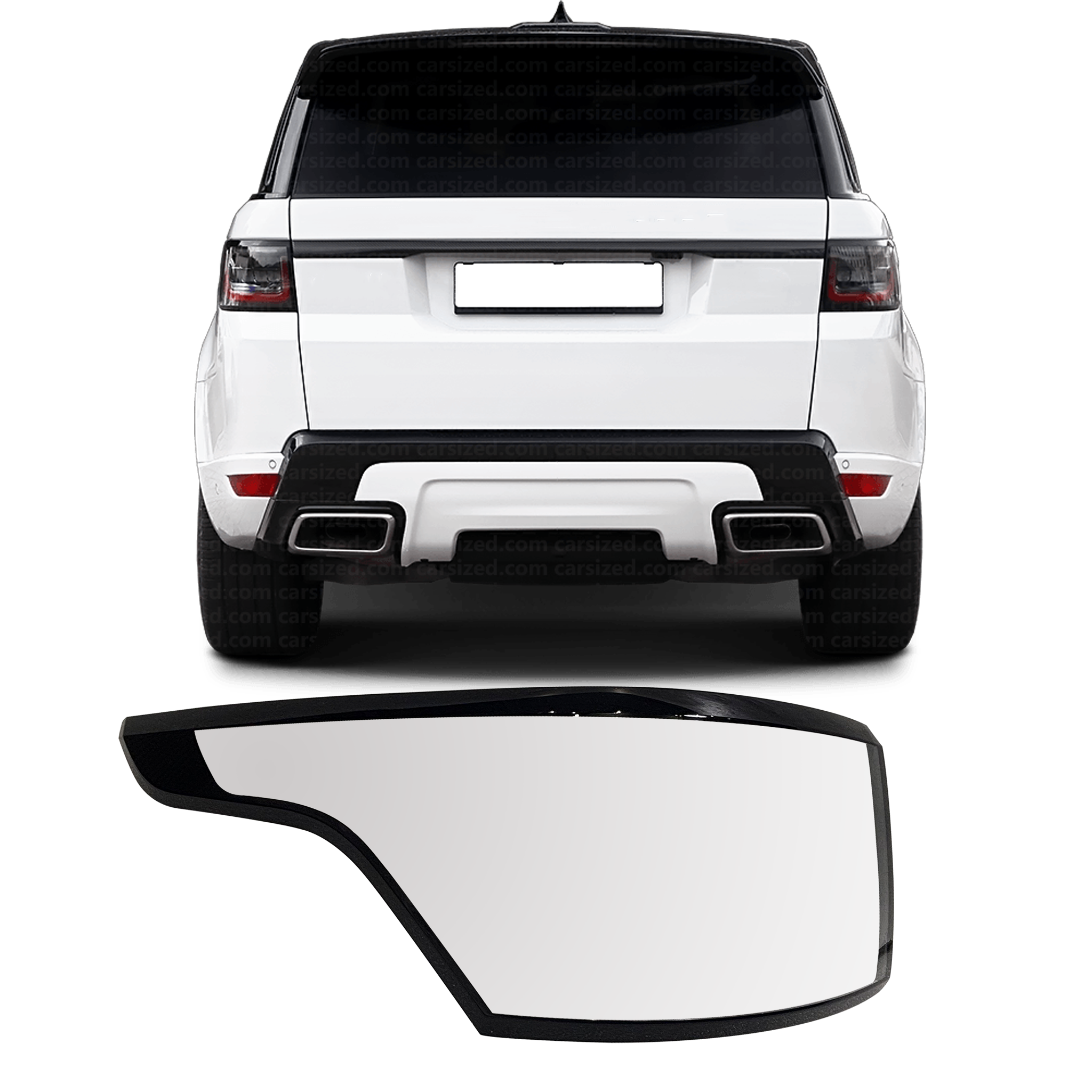 Left (Passenger Side) Tail Lamp Cover for LAND ROVER RANGE ROVER SPORT L494 (2013-2022)