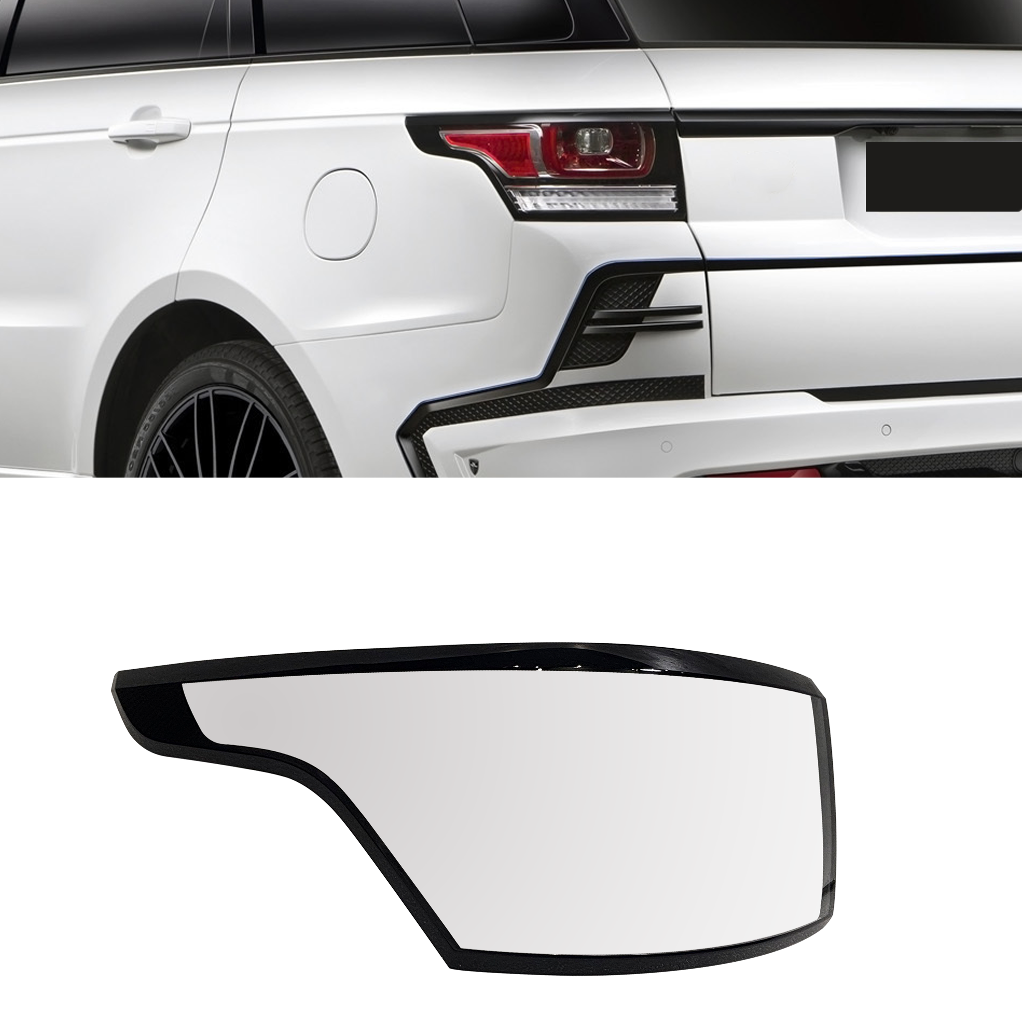 Left (Passenger Side) Tail Lamp Cover for LAND ROVER RANGE ROVER SPORT L494 (2013-2022)