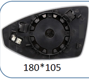 Left Rear View Mirror Glass for AUDI A8 4N2 (2019-2026) with plastic frame