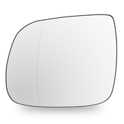 Left Rear View Mirror Glass for AUDI Q5 8RB (2008-2017) with Double Curvature and Heated