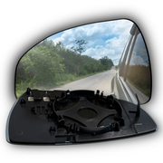 Left Rear View Mirror Glass for AUDI TT 8J3 (2006-2014) with Plastic Frame