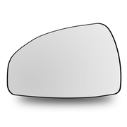 Left Rear View Mirror Glass for AUDI TT 8J3 (2006-2014) with Plastic Frame