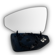 Left Rear View Mirror Glass for VW JETTA A7 (2019-2021) with plastic frame