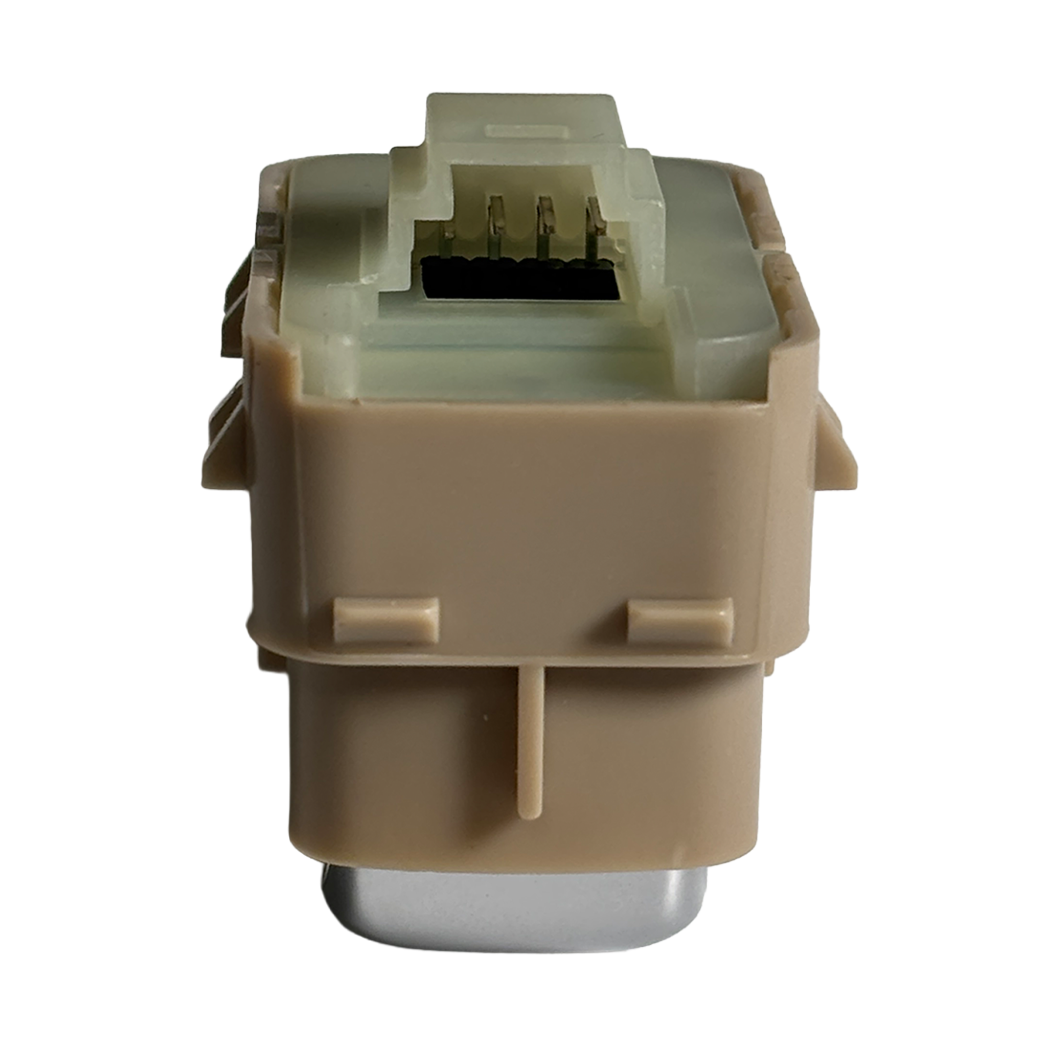 Left Seat Adjustment Switch Button for MERCEDES-BENZ E-CLASS W207 (2010-2016) in Beige color PC, ABS with Chrome