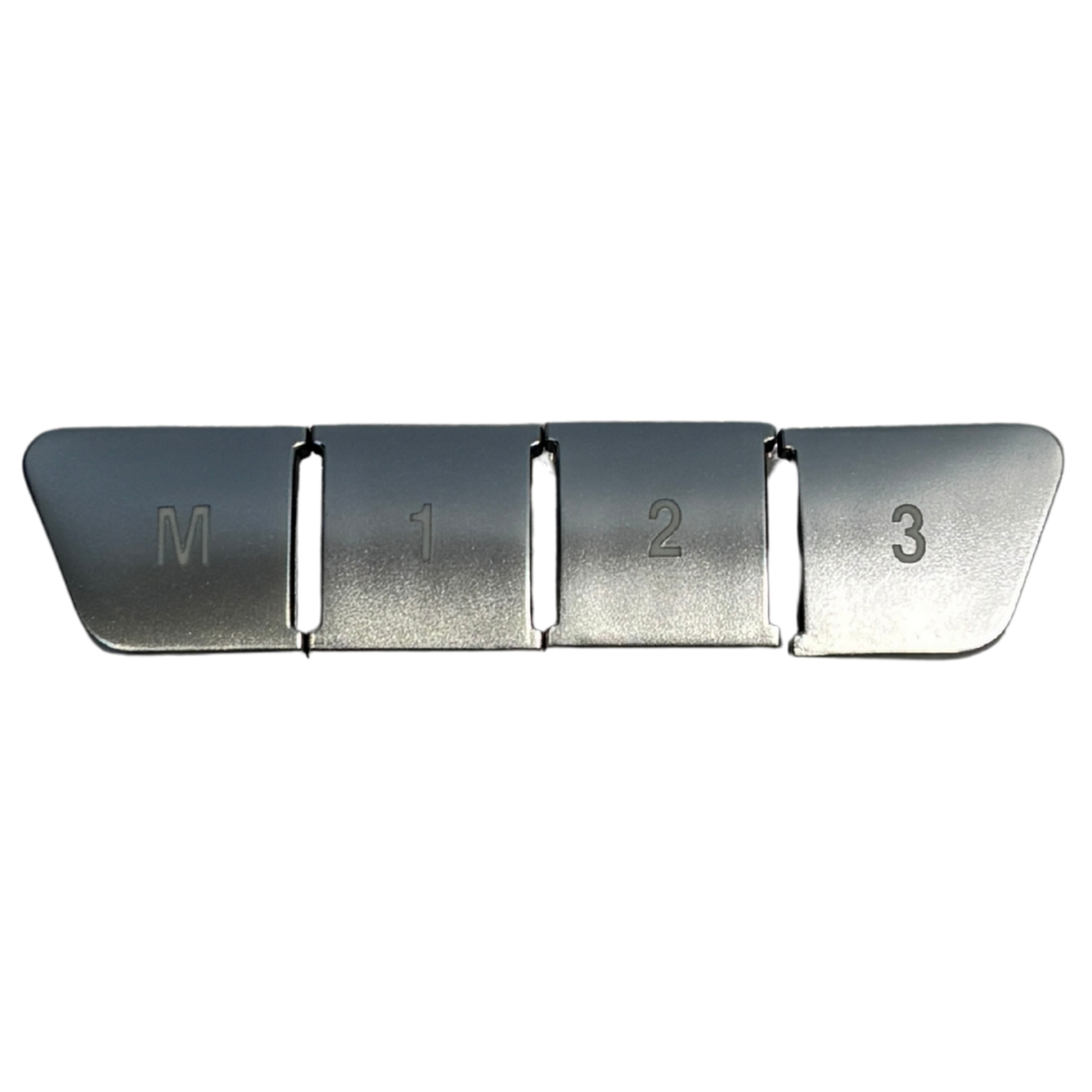 Left Seat Adjustment Switch for MERCEDES-BENZ SLK R172 (2011-2015) in Silver color