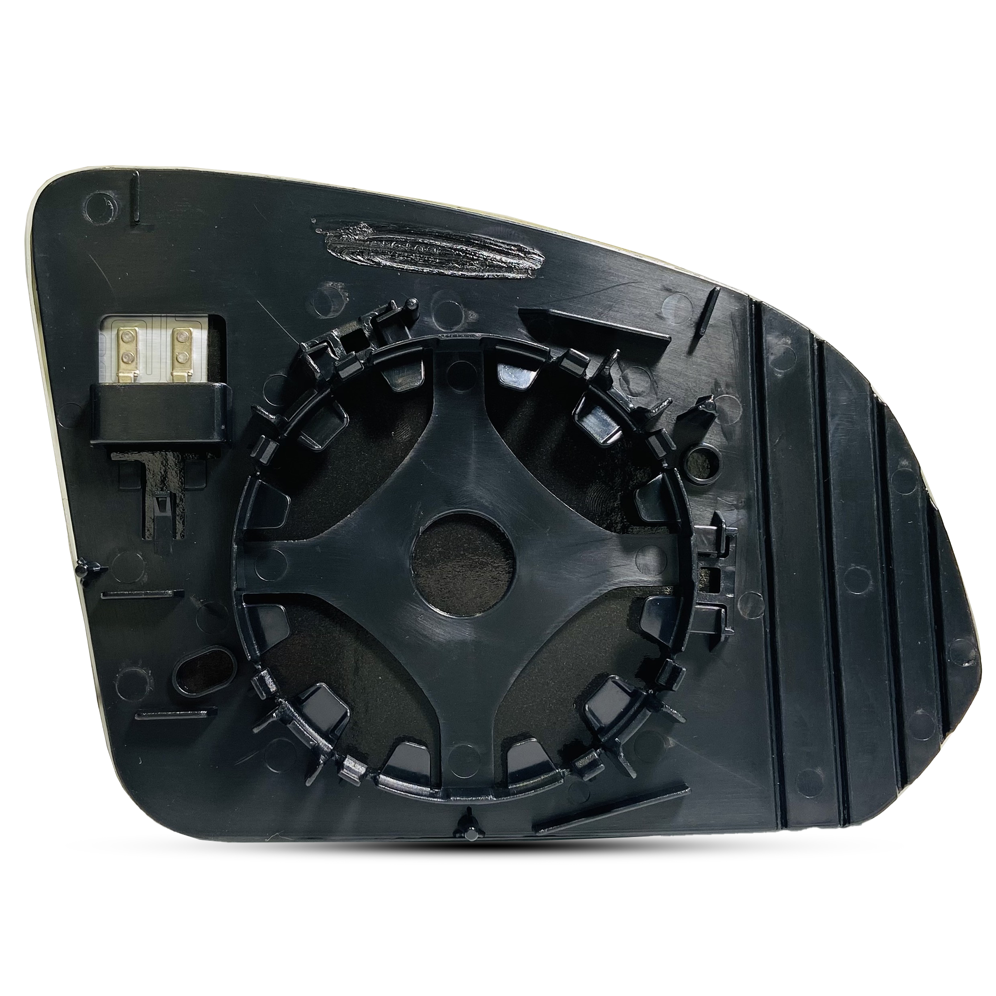 Left Side Mirror Glass for VOLVO XC40 536 (2017-2020) with Plastic Frame