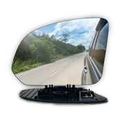 Left Side Mirror Glass for VOLVO XC40 536 (2017-2020) with Plastic Frame