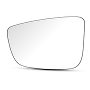 Left Side (Passenger Side) Rear View Mirror Glass for BMW 5 Series G30 Sedan (2017-2025) with Plastic Frame_1