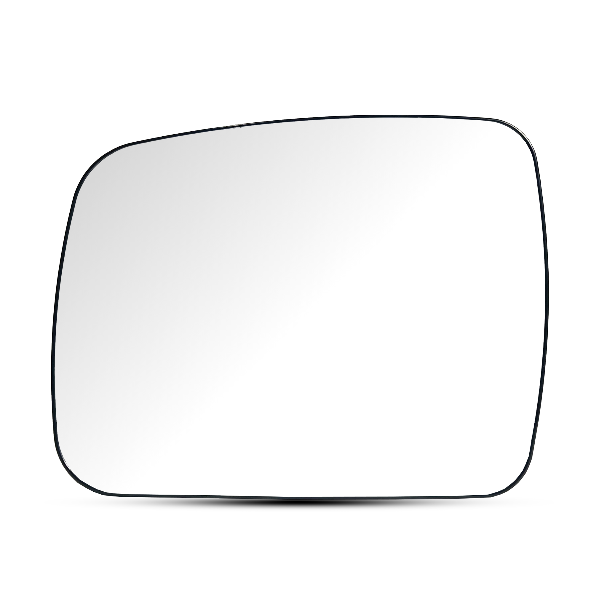 Left Side (Passenger Side) Rear View Mirror Glass for Land Rover Discovery SUV (2009-2013) with Plastic Frame_1