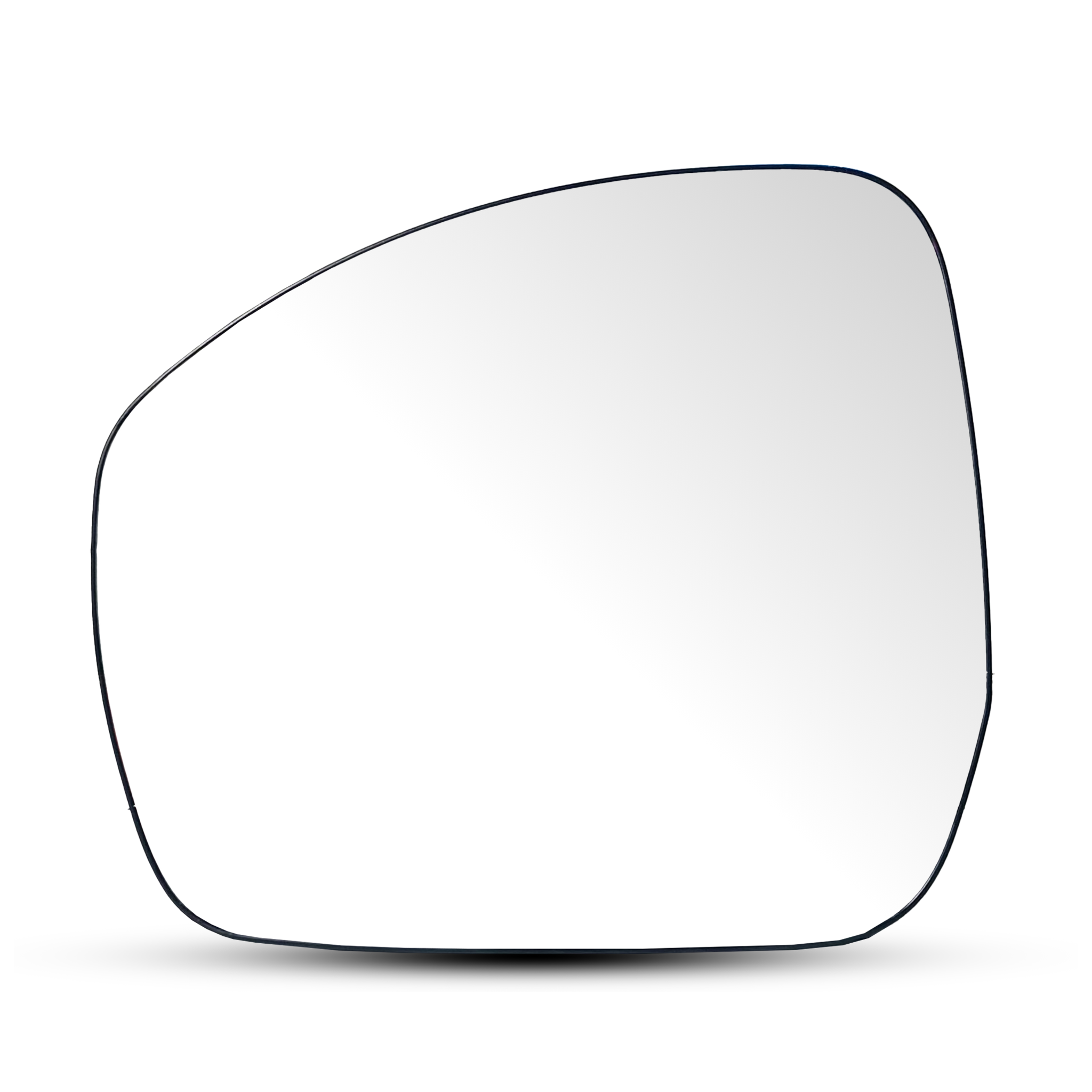 Left Side (Passenger Side) Rear View Mirror Glass for Land Rover Range Rover IV SUV (2013-2022) with Plastic Frame_1