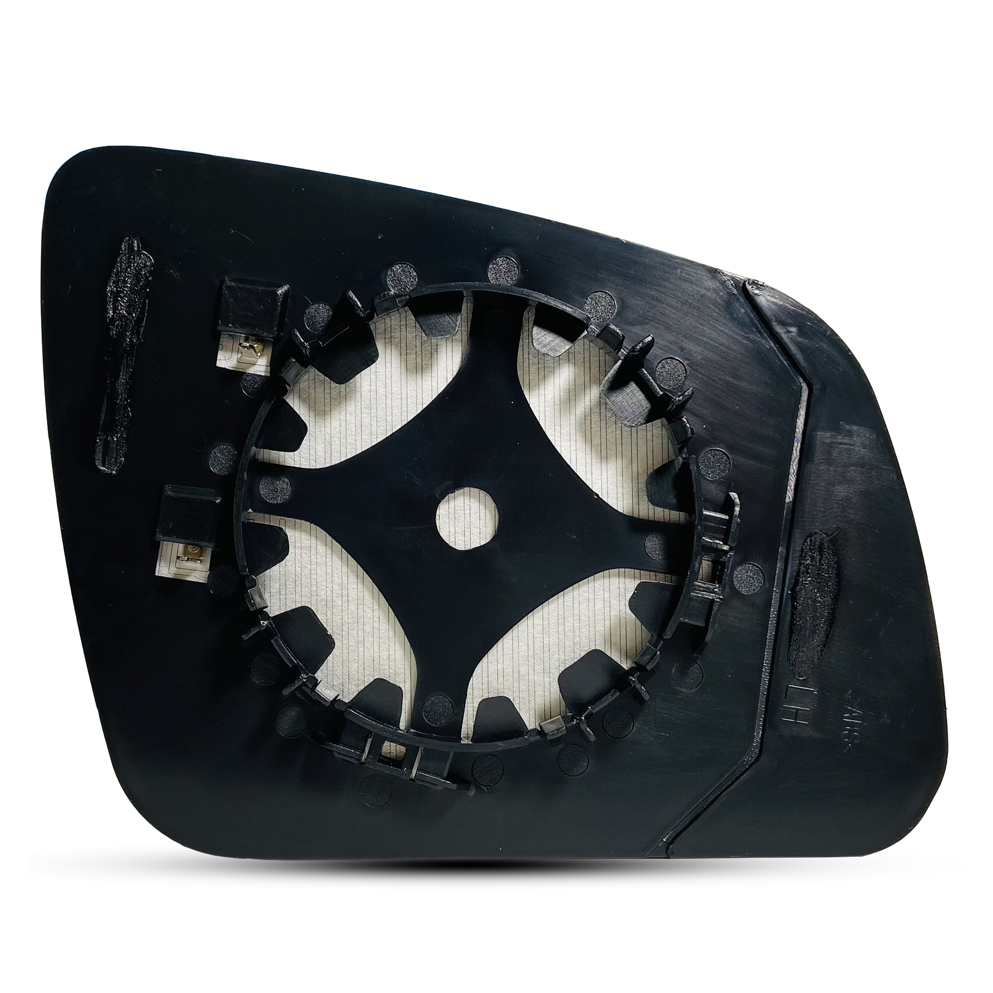 Left Side (Passenger Side) Rear View Mirror Glass for Mercedes Benz C Class W204 Sedan (2007-2011) with Plastic Frame (Double Curvature)_1