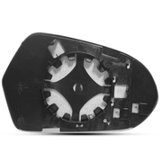 Left Side Rear View Mirror Glass for AUDI A6 4G (2010-2019) with Plastic Frame