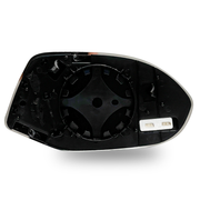 Left Side Rear View Mirror Glass for AUDI A7 4GA (2010-2018) Heated, with Plastic Frame, Single Curvature
