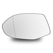 Left Side Rear View Mirror Glass for AUDI A7 4GA (2010-2018) with Plastic Frame, Heated, Double Curvature