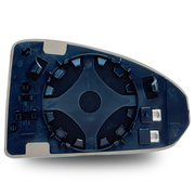 Left Side Rear View Mirror Glass for AUDI TT FV3 (2015-2019) with Plastic Frame, Heated, Single Curvature