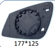 Left Side Rear View Mirror Glass for BMW 5 SERIES E60 (2004-2009) with Plastic Frame