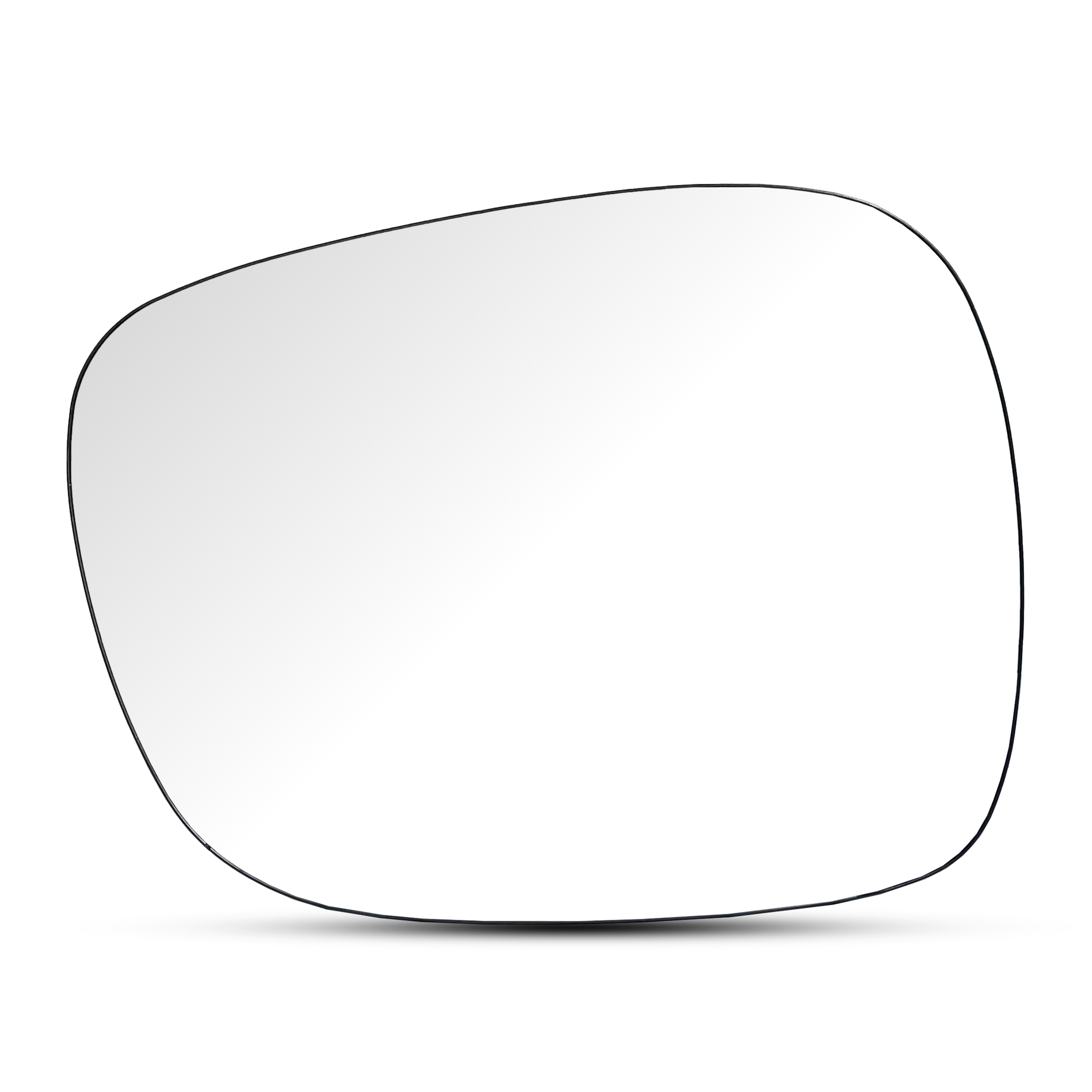 Left Side Rear View Mirror Glass for BMW X1 E84 SUV (2009-2012) with Plastic Frame_1
